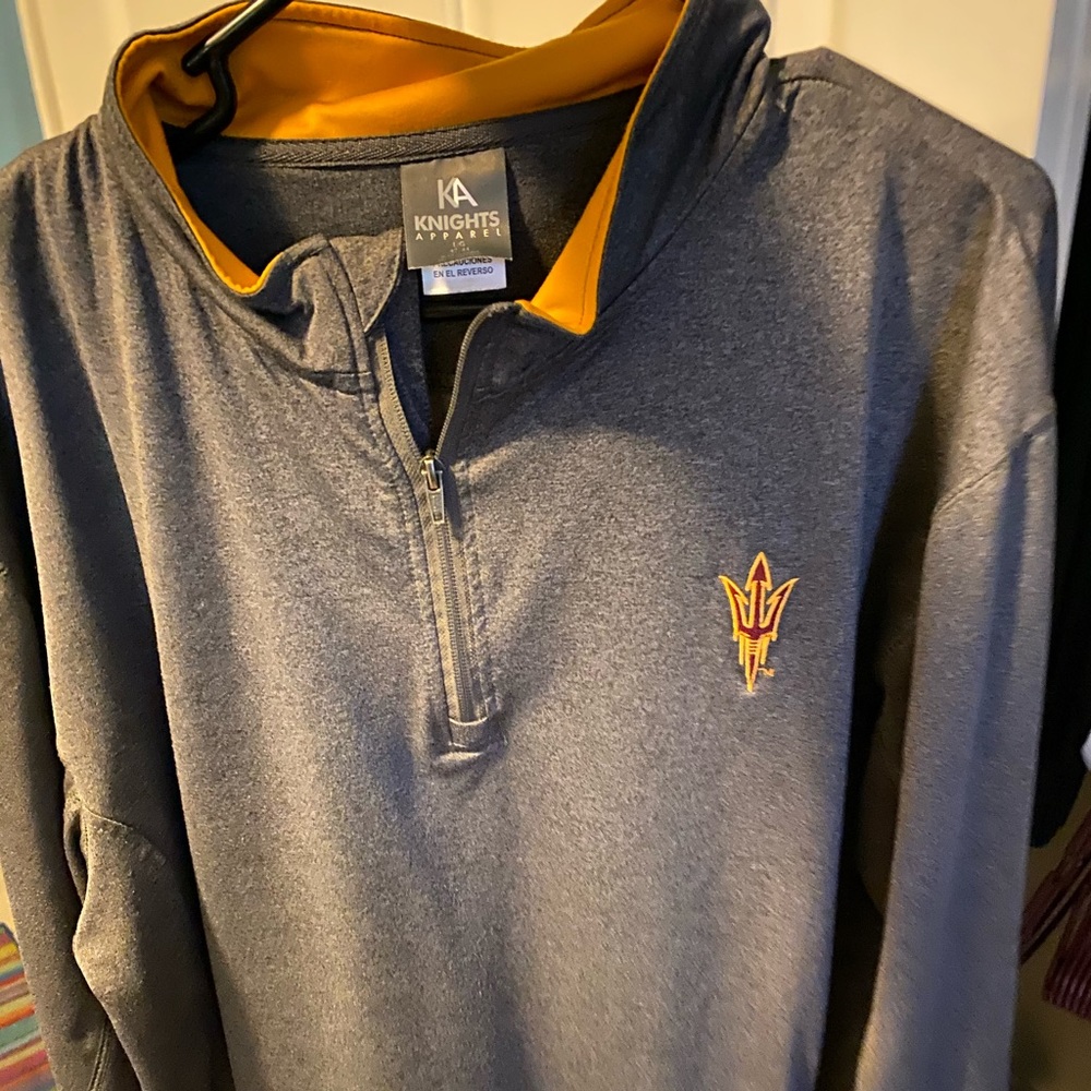 Men’s ASU quarter zip size large